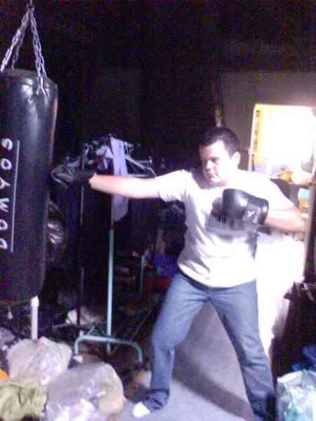  moi en mode boxe