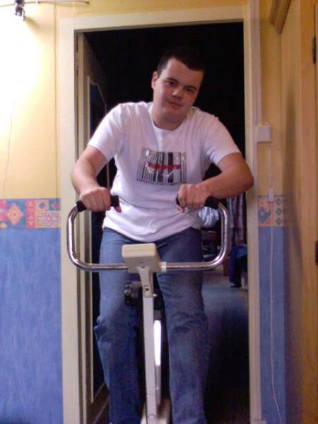 moi en mode velo penar